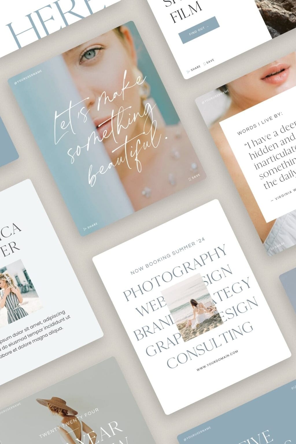 Clover Club Social Media Canva Templates